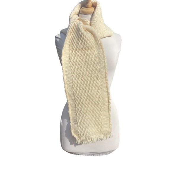 Branigan Weavers Irish Knit 100% Wool Scarf - Picture 9 of 12